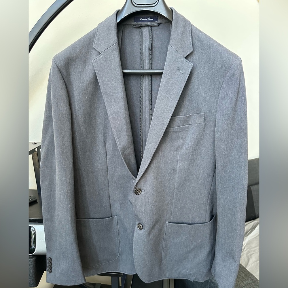 Classic Gray Men's Blazer